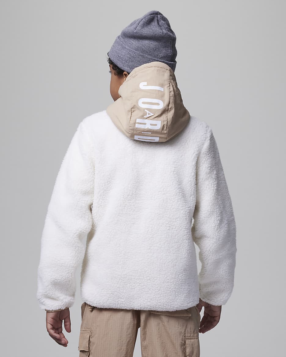 Big sherpa jacket hotsell